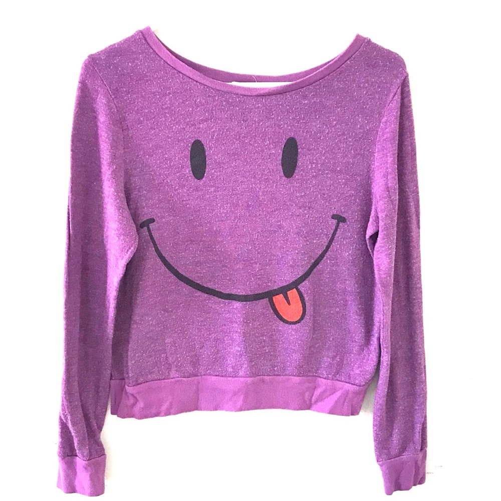 Forever 21 Happy Emoji Sweatshirt Size S/P